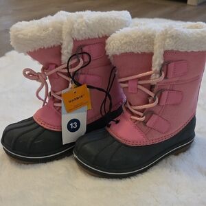 Winter Boots with Faux Fur